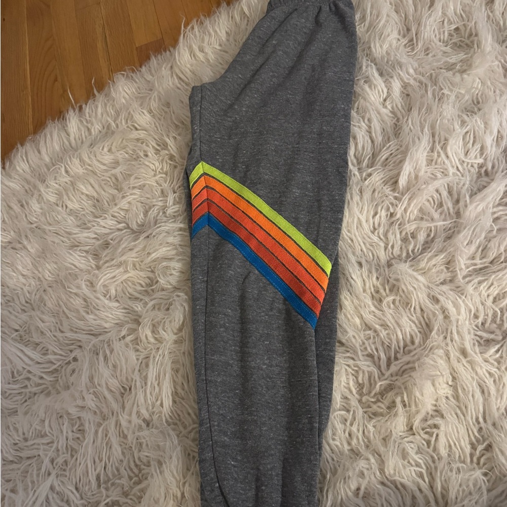 Grey Woman’s Aviator Nation Sweatpants